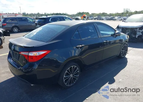 2016 Toyota Corolla S Plus из США, поврежденный, VIN 2T1BURHEXGC552204